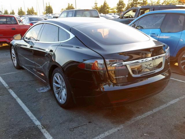 5YJSA1E21HF219732 - 2017 TESLA MODEL S BLACK photo 3