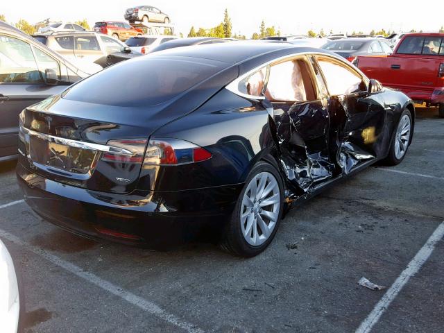 5YJSA1E21HF219732 - 2017 TESLA MODEL S BLACK photo 4