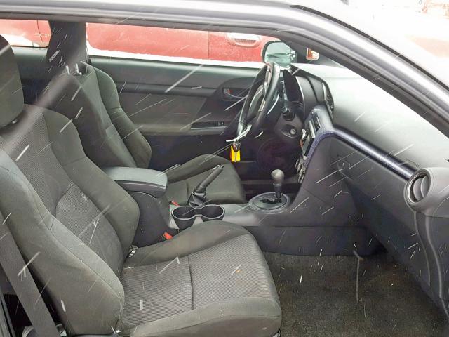JTKJF5C76B3011507 - 2011 TOYOTA SCION TC ნაცრისფერი ფოტო 5