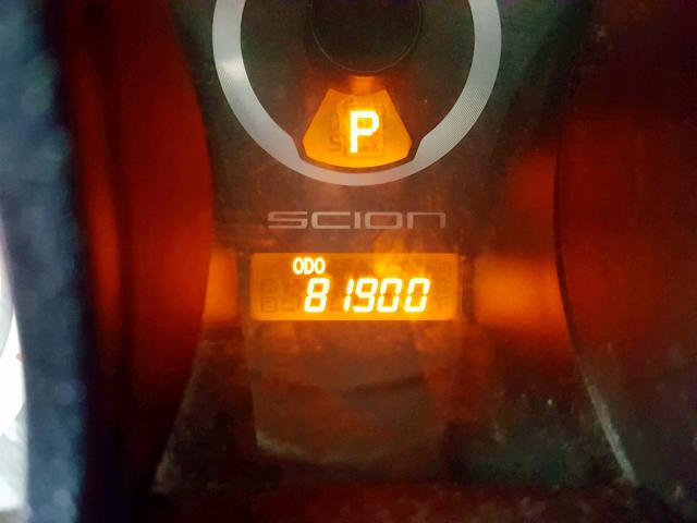 JTKJF5C76B3011507 - 2011 TOYOTA SCION TC ნაცრისფერი ფოტო 8