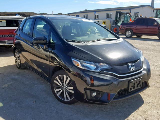 3HGGK5H80FM761750 - 2015 HONDA FIT EX BLACK photo 1