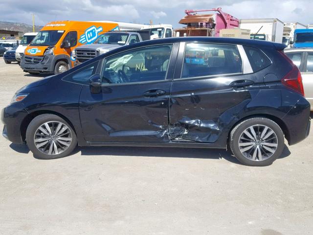 3HGGK5H80FM761750 - 2015 HONDA FIT EX BLACK photo 9