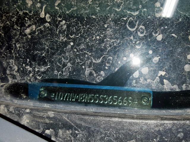 1D7HW48N55S365669 - 2005 DODGE DAKOTA QUA BLUE photo 10