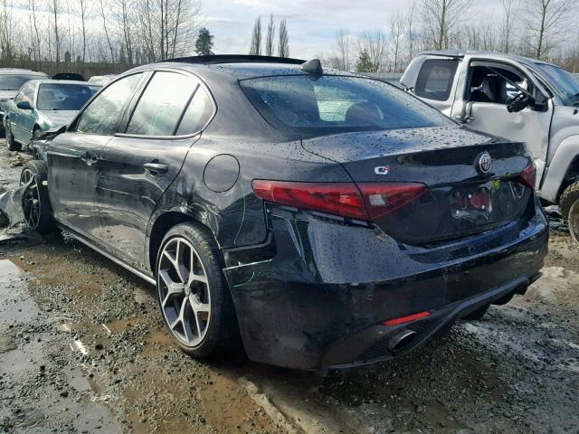 ZARFAEEN5J7578697 - 2018 ALFA ROMEO GIULIA TI BLACK photo 3