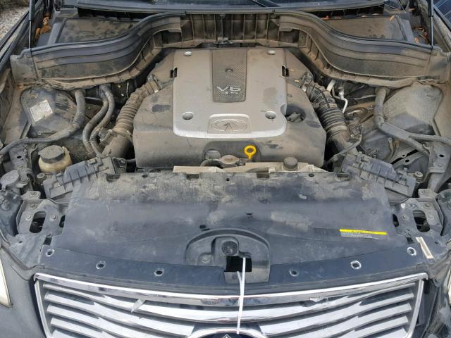 JNKAJ09F18M352726 - 2008 INFINITI EX35 BASE CHARCOAL photo 7