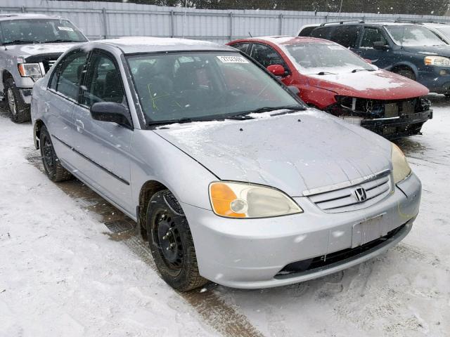 2HGES16403H932944 - 2003 HONDA CIVIC DX SILVER photo 1