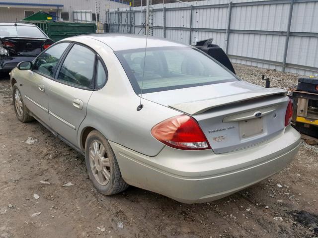 1FAHP56S44G152290 - 2004 FORD TAURUS SEL GOLD photo 3