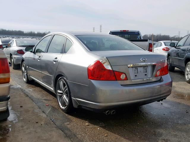 JNKAY01E46M116731 - 2006 INFINITI M35 BASE GRAY photo 3