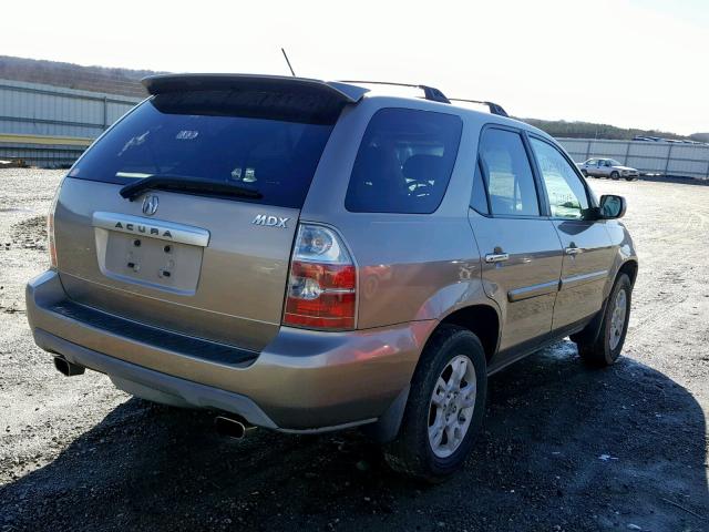 2HNYD18714H530794 - 2004 ACURA MDX TOURIN GOLD photo 4