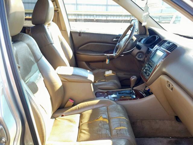 2HNYD18714H530794 - 2004 ACURA MDX TOURIN GOLD photo 5