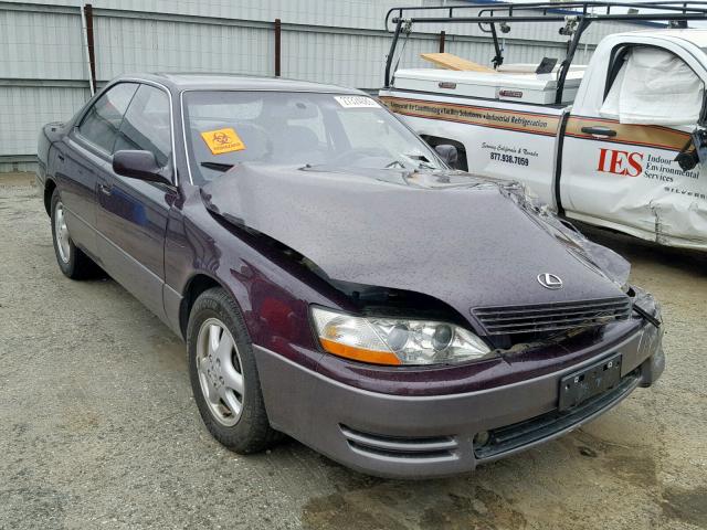 JT8VK13T4P0226708 - 1993 LEXUS ES 300 PURPLE photo 1