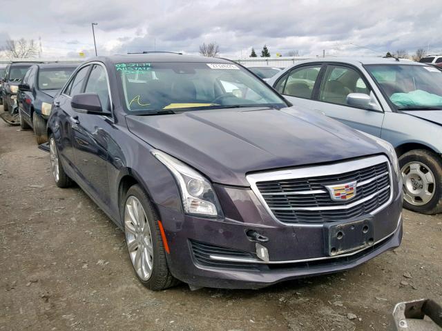 1G6AB5SX0F0122603 - 2015 CADILLAC ATS LUXURY GRAY photo 1