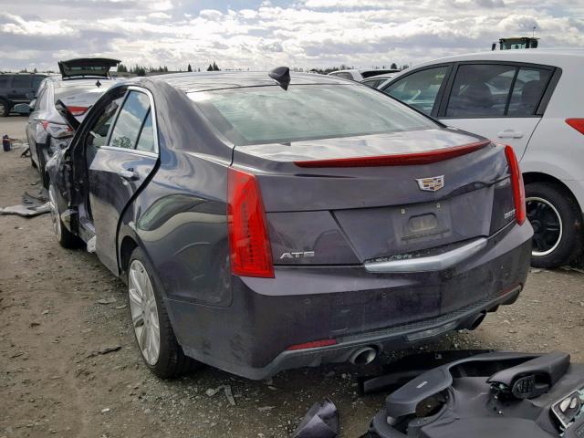 1G6AB5SX0F0122603 - 2015 CADILLAC ATS LUXURY GRAY photo 3