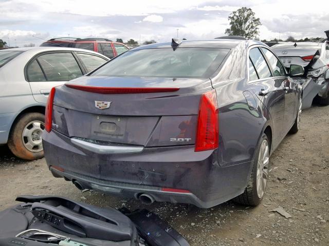 1G6AB5SX0F0122603 - 2015 CADILLAC ATS LUXURY GRAY photo 4