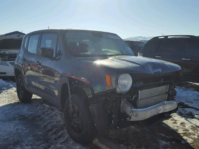 ZACCJBAB2HPG09750 - 2017 JEEP RENEGADE S CHARCOAL photo 1