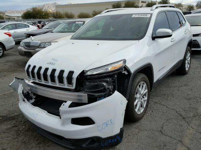 1C4PJLCB7HD236501 - 2017 JEEP CHEROKEE L WHITE photo 2