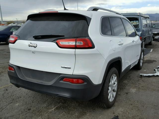 1C4PJLCB7HD236501 - 2017 JEEP CHEROKEE L WHITE photo 4