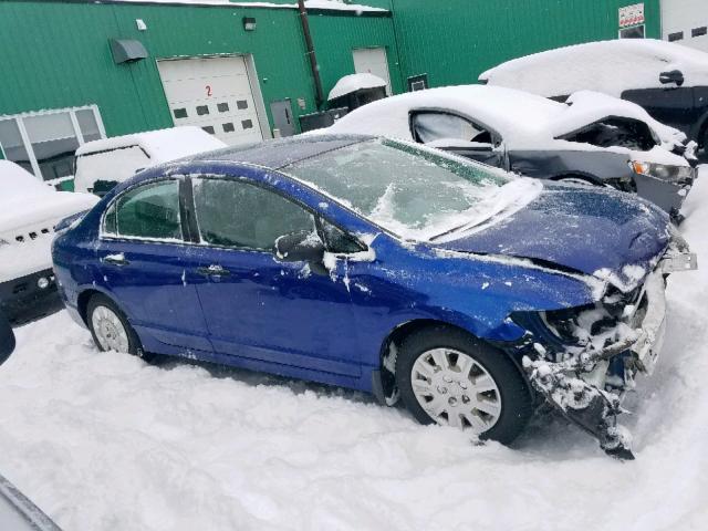 2HGFA15327H008088 - 2007 HONDA CIVIC DX BLUE photo 1