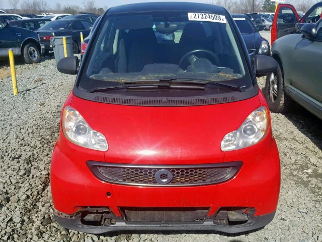 WMEEJ3BA0DK653059 - 2013 SMART FORTWO PUR RED photo 7