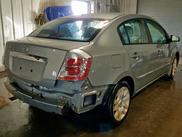 3N1AB6AP5AL679381 - 2010 NISSAN SENTRA 2.0 GRAY photo 4