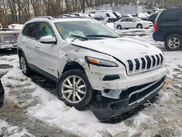 1C4PJMDS0FW521403 - 2015 JEEP CHEROKEE L WHITE photo 1