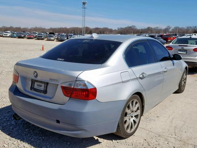 WBAVB33556PS19607 - 2006 BMW 330 I SILVER photo 3