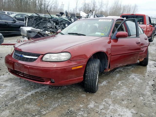 1G1NE52J53M619676 - 2003 CHEVROLET MALIBU LS Qırmızı foto 2