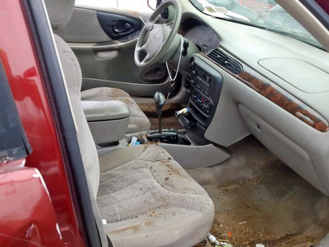 1G1NE52J53M619676 - 2003 CHEVROLET MALIBU LS Qırmızı foto 5