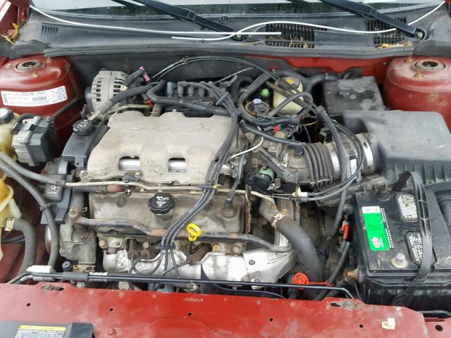 1G1NE52J53M619676 - 2003 CHEVROLET MALIBU LS Qırmızı foto 7