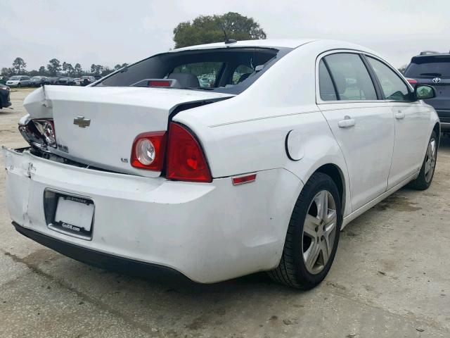 1G1ZG57B89F250984 - 2009 CHEVROLET MALIBU LS WHITE photo 4