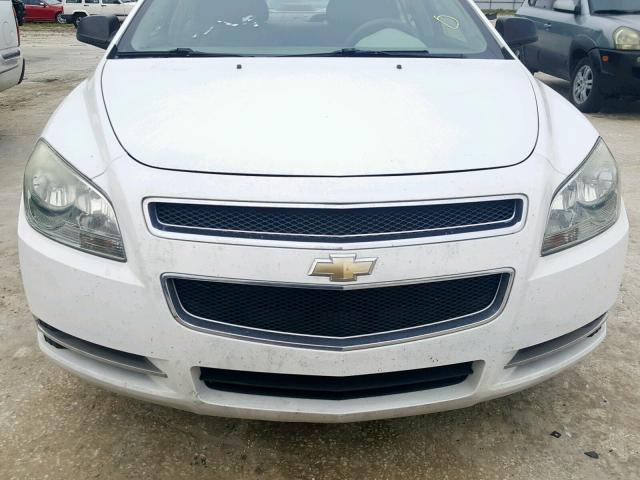 1G1ZG57B89F250984 - 2009 CHEVROLET MALIBU LS WHITE photo 9