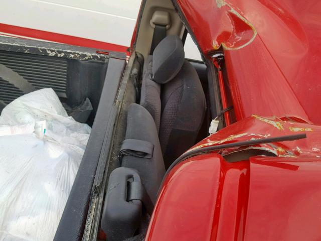 3D7KS28C85G850397 - 2005 DODGE RAM 2500 S წითელი ფოტო 9