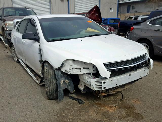 1G1ZG57B394204037 - 2009 CHEVROLET MALIBU LS WHITE photo 1