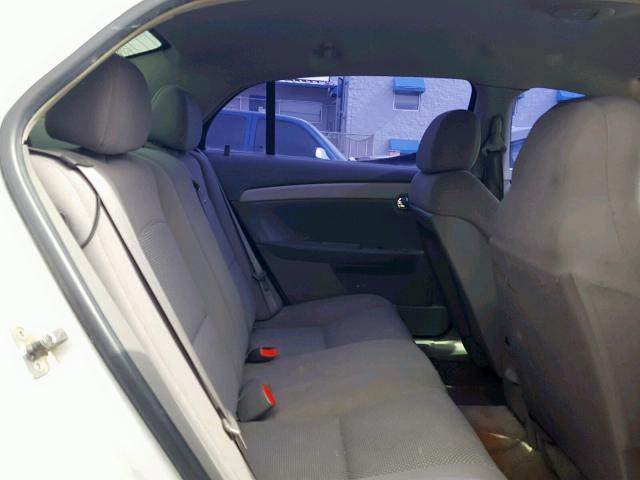 1G1ZG57B394204037 - 2009 CHEVROLET MALIBU LS WHITE photo 6