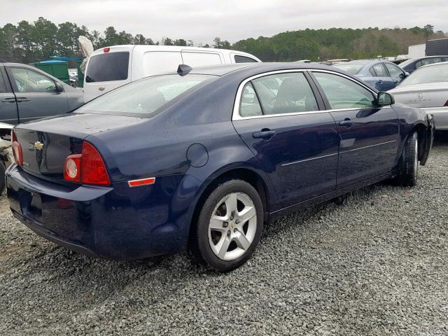 1G1ZB5E00CF268502 - 2012 CHEVROLET MALIBU LS BLUE photo 4