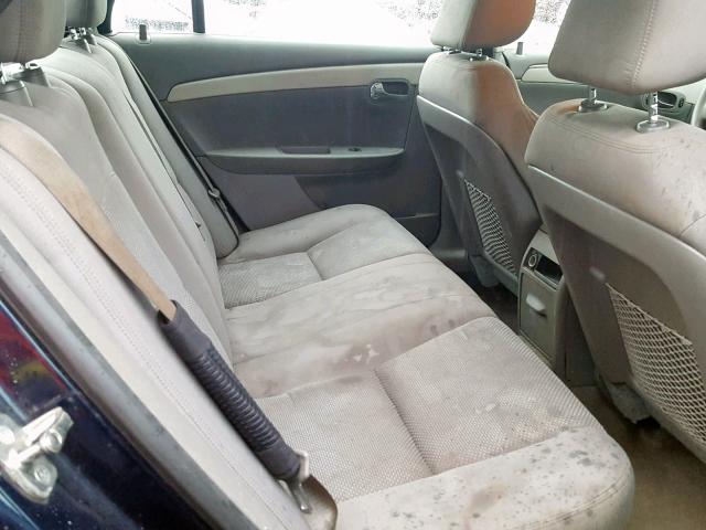 1G1ZB5E00CF268502 - 2012 CHEVROLET MALIBU LS BLUE photo 6