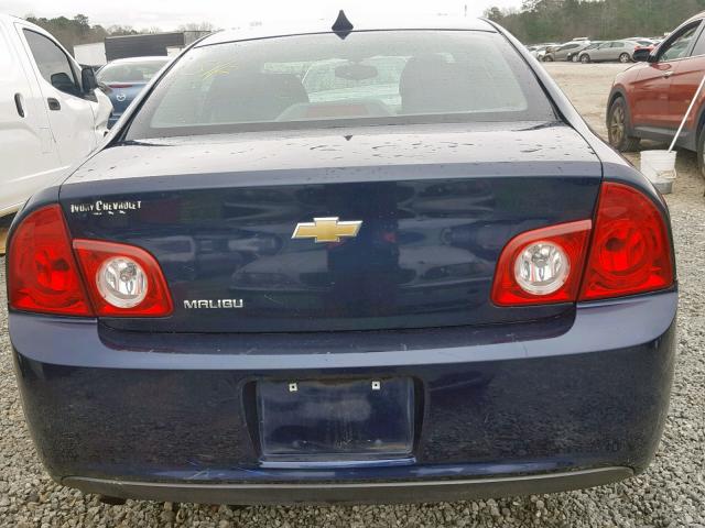 1G1ZB5E00CF268502 - 2012 CHEVROLET MALIBU LS BLUE photo 9
