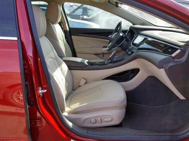 1G4ZP5SZ5JU118157 - 2018 BUICK LACROSSE E 勃艮第红 照片 5