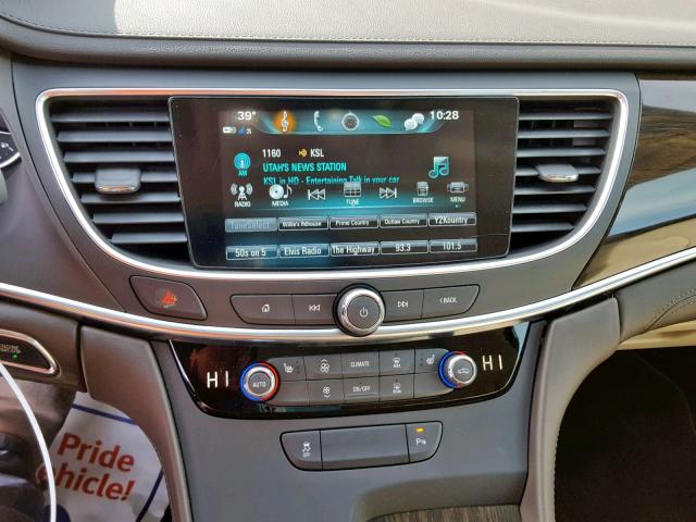 1G4ZP5SZ5JU118157 - 2018 BUICK LACROSSE E 勃艮第红 照片 9