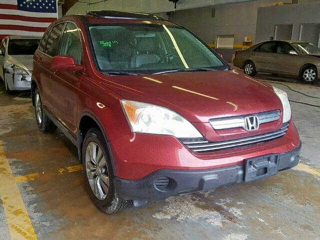 5J6RE48738L009894 - 2008 HONDA CR-V EXL RED photo 1