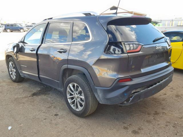 1C4PJLLB7KD154470 - 2019 JEEP CHEROKEE L CHARCOAL photo 3