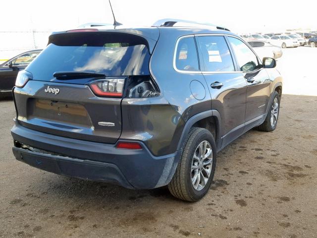 1C4PJLLB7KD154470 - 2019 JEEP CHEROKEE L CHARCOAL photo 4