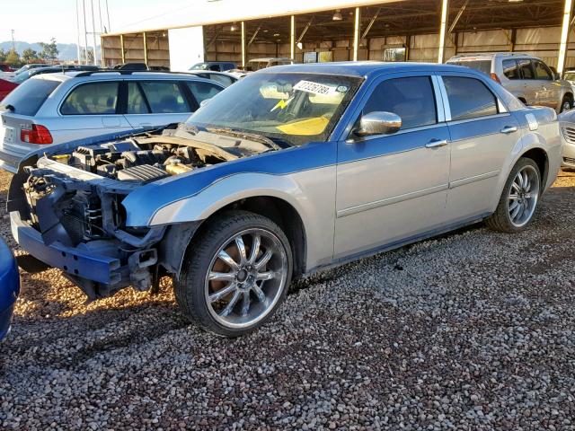 2C3KA43R87H688542 - 2007 CHRYSLER 300 BLUE photo 2