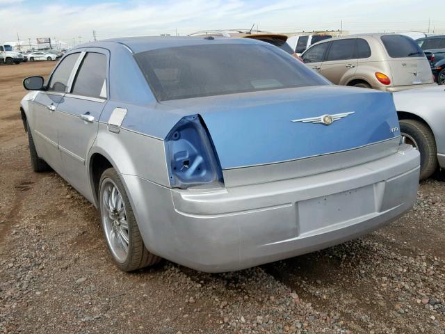 2C3KA43R87H688542 - 2007 CHRYSLER 300 BLUE photo 3