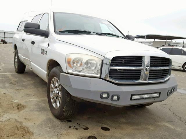 3D7KR29A47G770848 - 2007 DODGE RAM 2500 WHITE photo 1