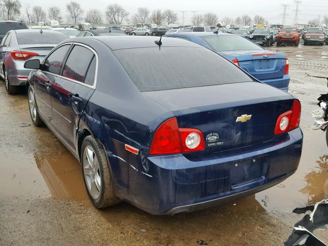 1G1ZB5E18BF333250 - 2011 CHEVROLET MALIBU LS BLUE photo 3