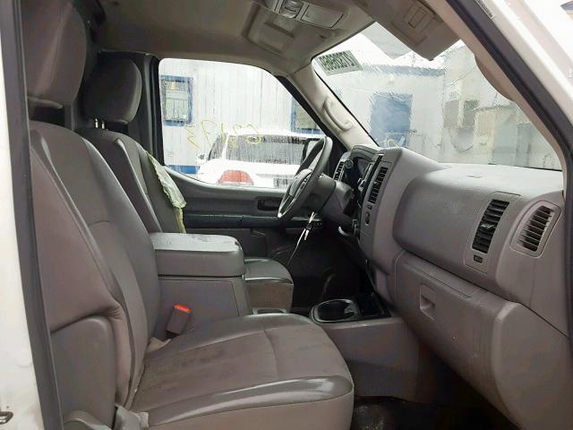 1N6BF0KY6HN809542 - 2017 NISSAN NV 1500 S WHITE photo 5