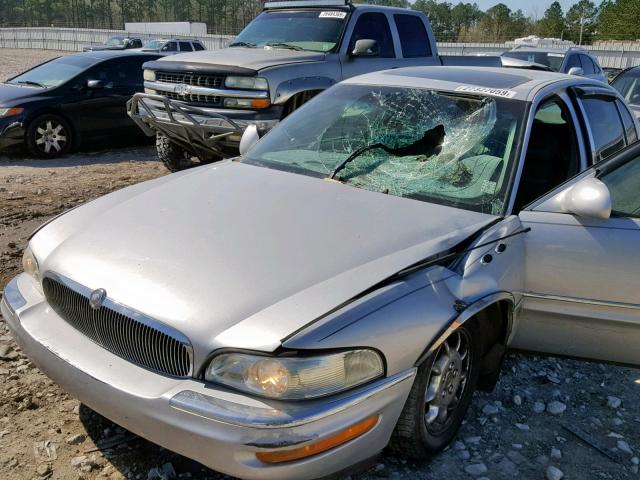 1G4CU541514208639 - 2001 BUICK PARK AVENU SILVER photo 9