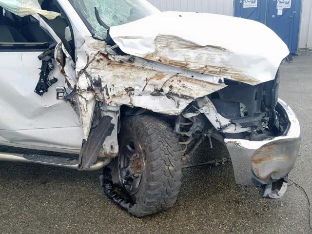 3C6TD5JT5CG171339 - 2012 DODGE RAM 2500 S თეთრი ფოტო 9
