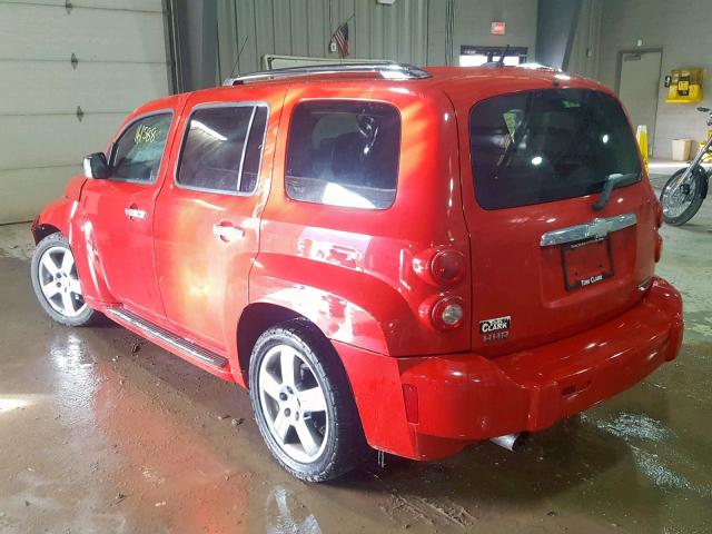 3GNBACFU8BS643166 - 2011 CHEVROLET HHR LT RED photo 3